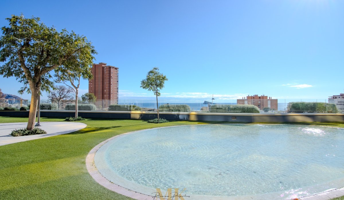 Community area - Luxury apartment for sale in the unique Intempo building, Poniente (Costa Blanca - Alicante - Benidorm)