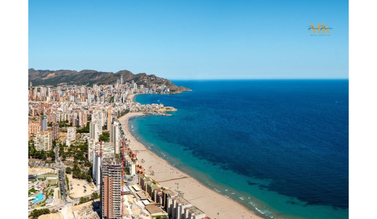 Panoramic views from the roof - Luxury apartment for sale in the unique Intempo building, Poniente (Costa Blanca - Alicante - Benidorm)