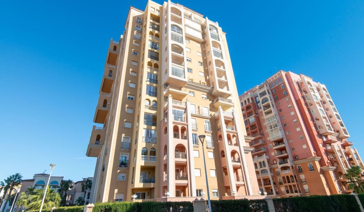 Facade - Apartment with sea views in Torrevieja, Playa de los Locos (Costa Blanca - Alicante)