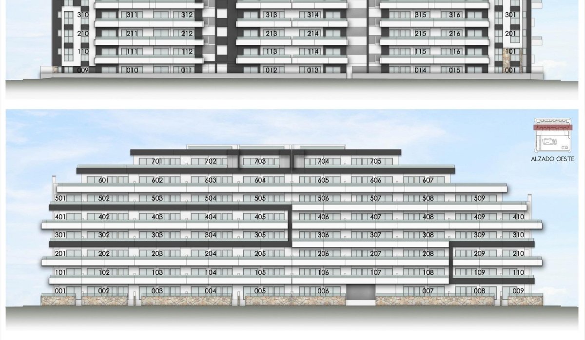 New Build - Apartment / flat - San Miguel de Salinas