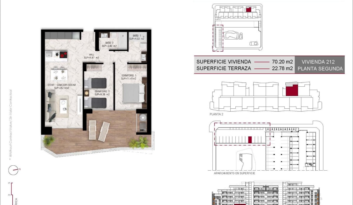 New Build - Apartment / flat - San Miguel de Salinas