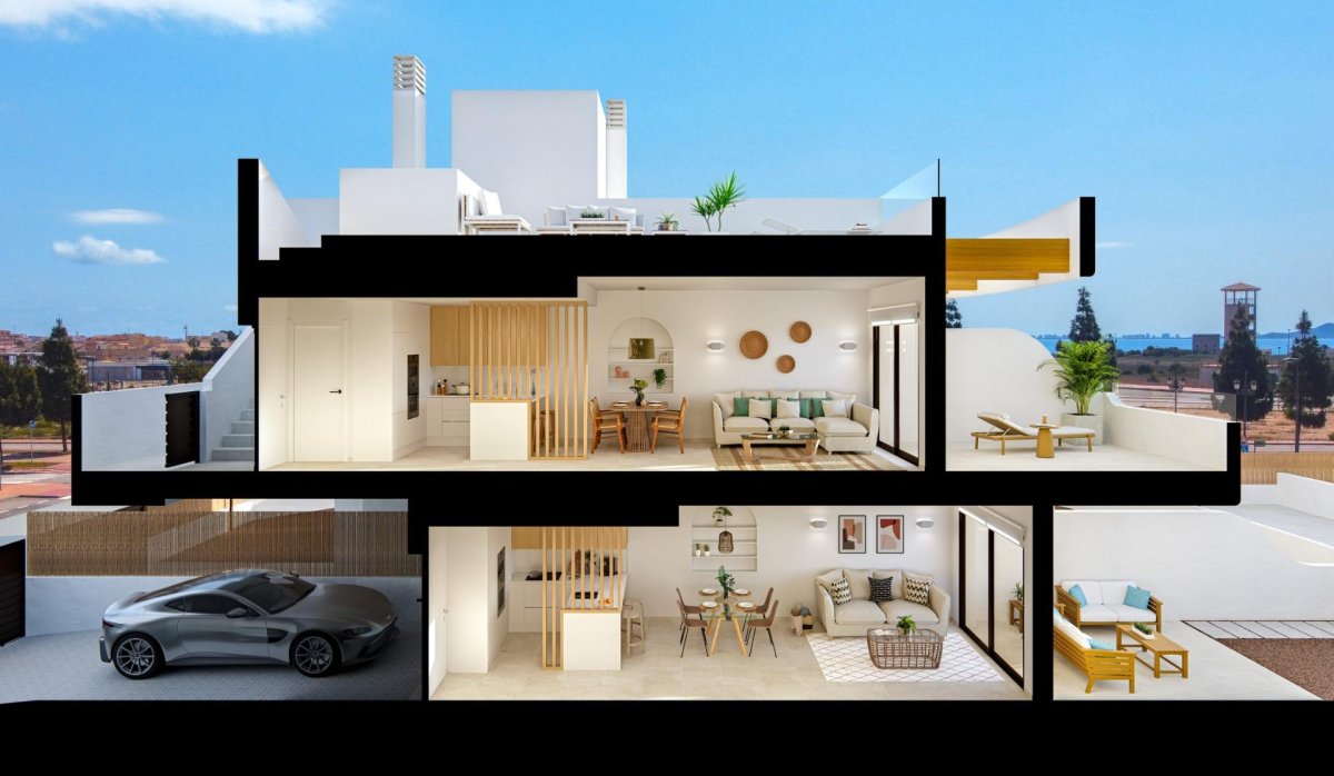 Obra nueva - Bungalow - Los Alcazares