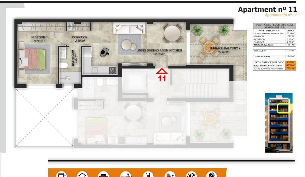 Obra nueva - Ático - Torrevieja