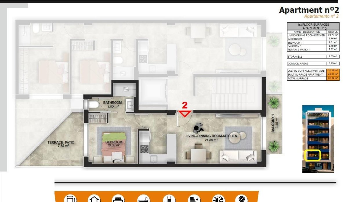 Rynek Pierwotny - Mieszkanie w bloku - Torrevieja