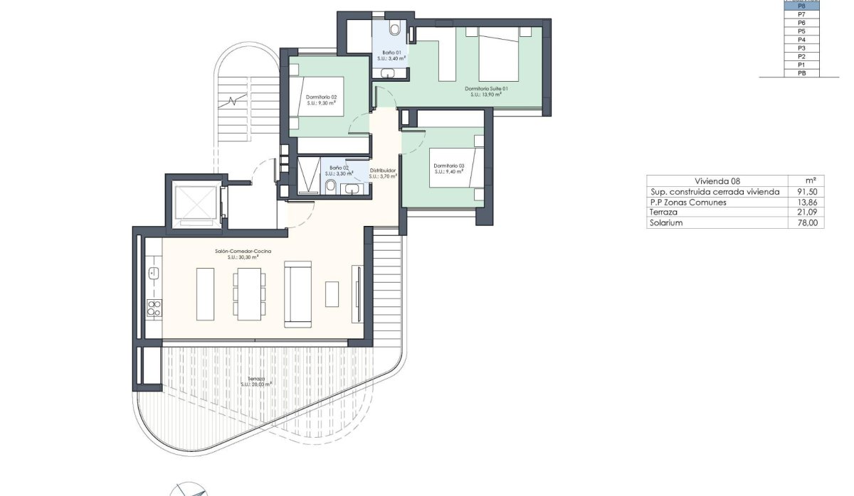 New Build - Penthouse - Guardamar del Segura