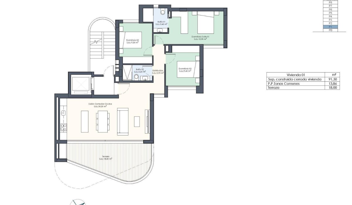 New Build - Apartment / flat - Guardamar del Segura
