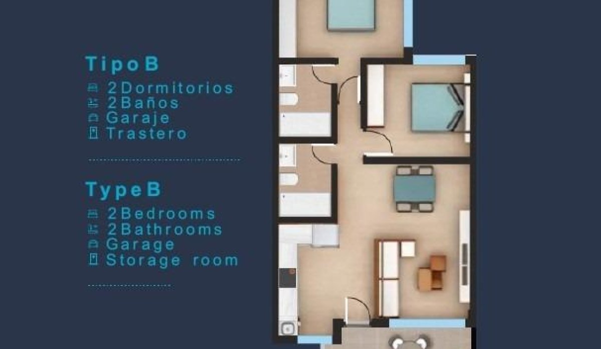 New Build - Bungalow - San Pedro del Pinatar