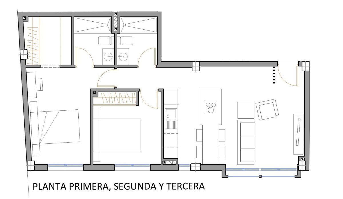 New Build - Apartment / flat - San Pedro del Pinatar - Villananitos