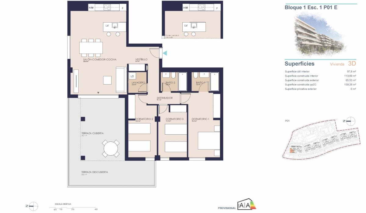Новое здание - Квартира / квартира - Denia
