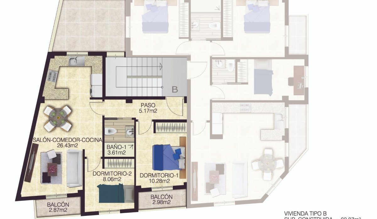 Obra nueva - Apartamento / piso - Jacarilla