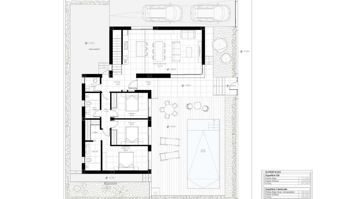 Obra nueva - Villa - Torre Pacheco