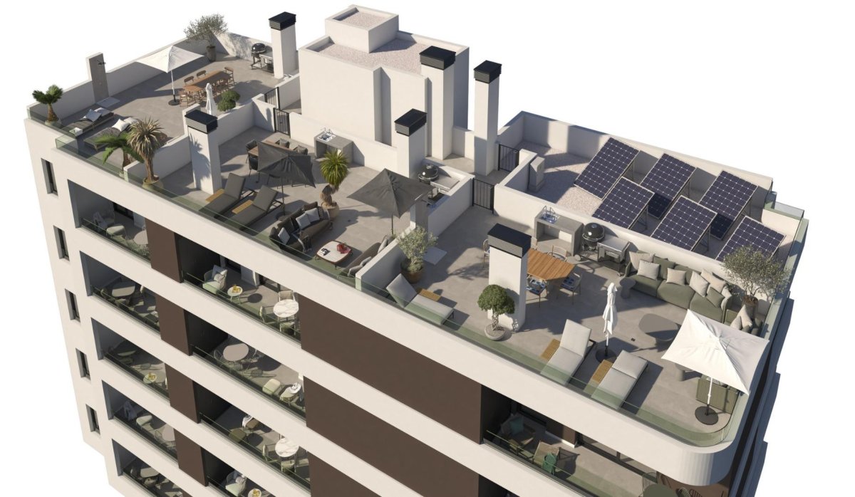 Obra nueva - Ático - Santa Pola