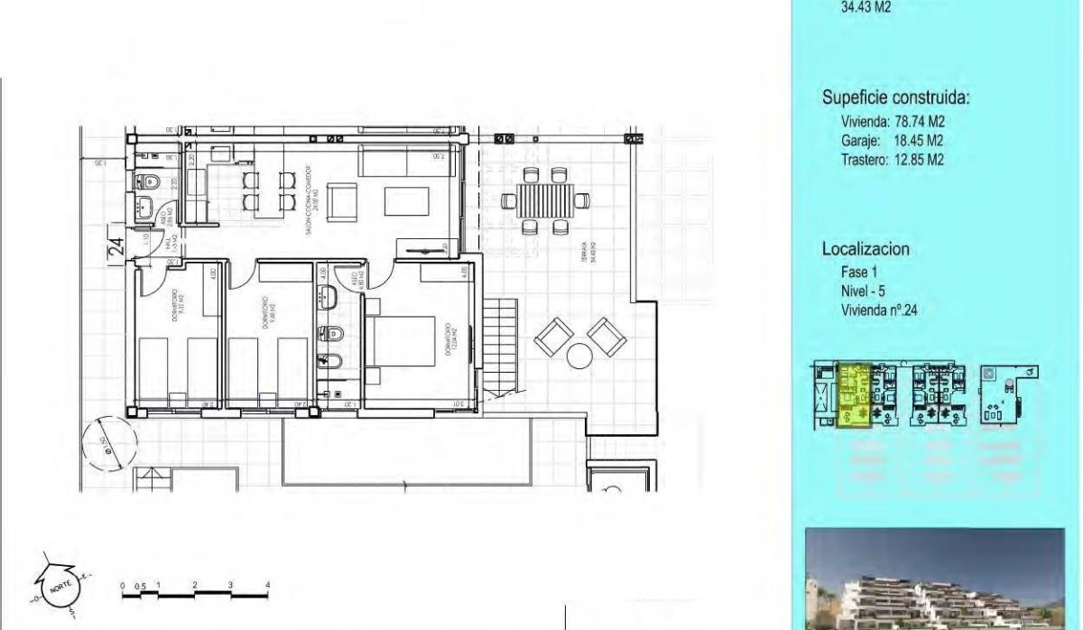 Nauja statyba - Penthausas - Vera