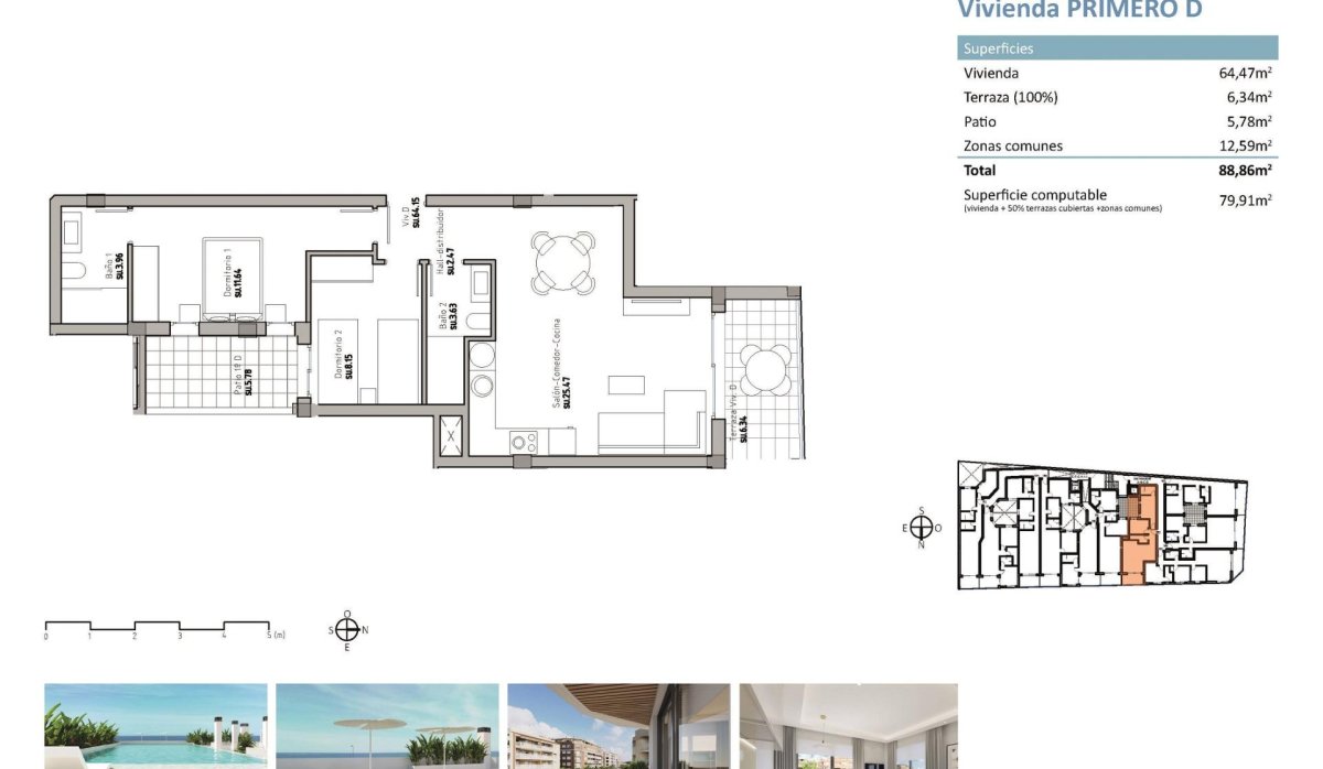 New Build - Apartment / flat - Guardamar del Segura - Pueblo