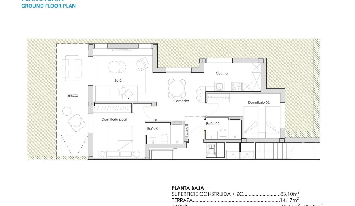 Новое здание - Квартира / квартира - Torre Pacheco