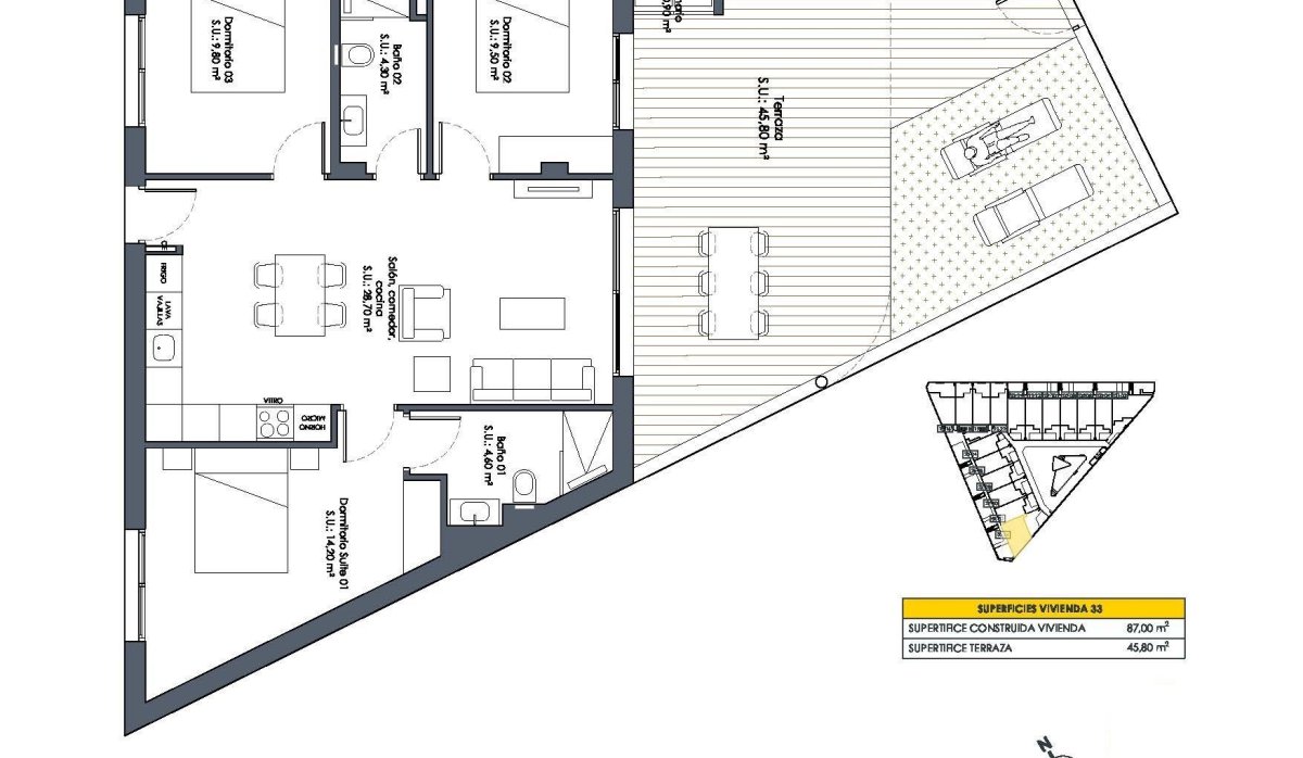 Obra nueva - Bungalow - San Fulgencio