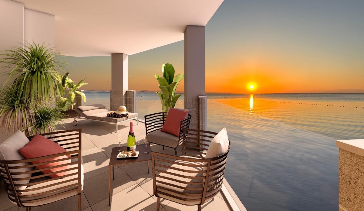 Obra nueva - Ático - La Manga del Mar Menor