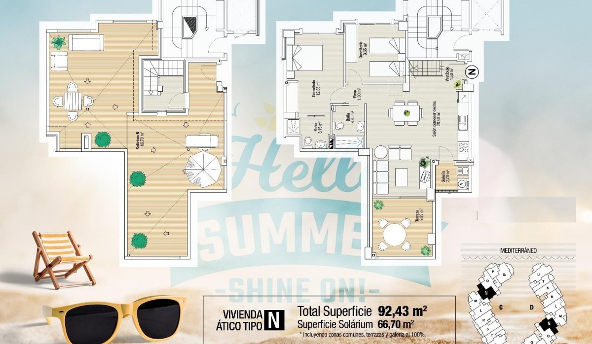 New Build - Penthouse - La Manga del Mar Menor