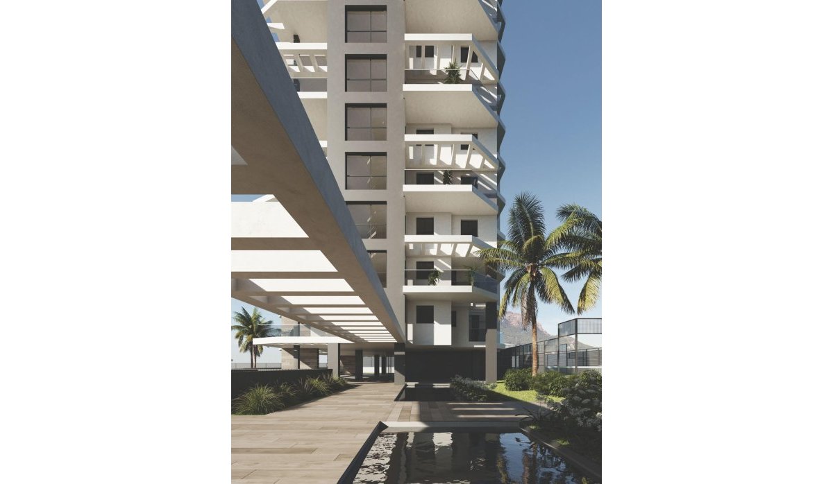 Obra nueva - Apartamento / piso - Calpe