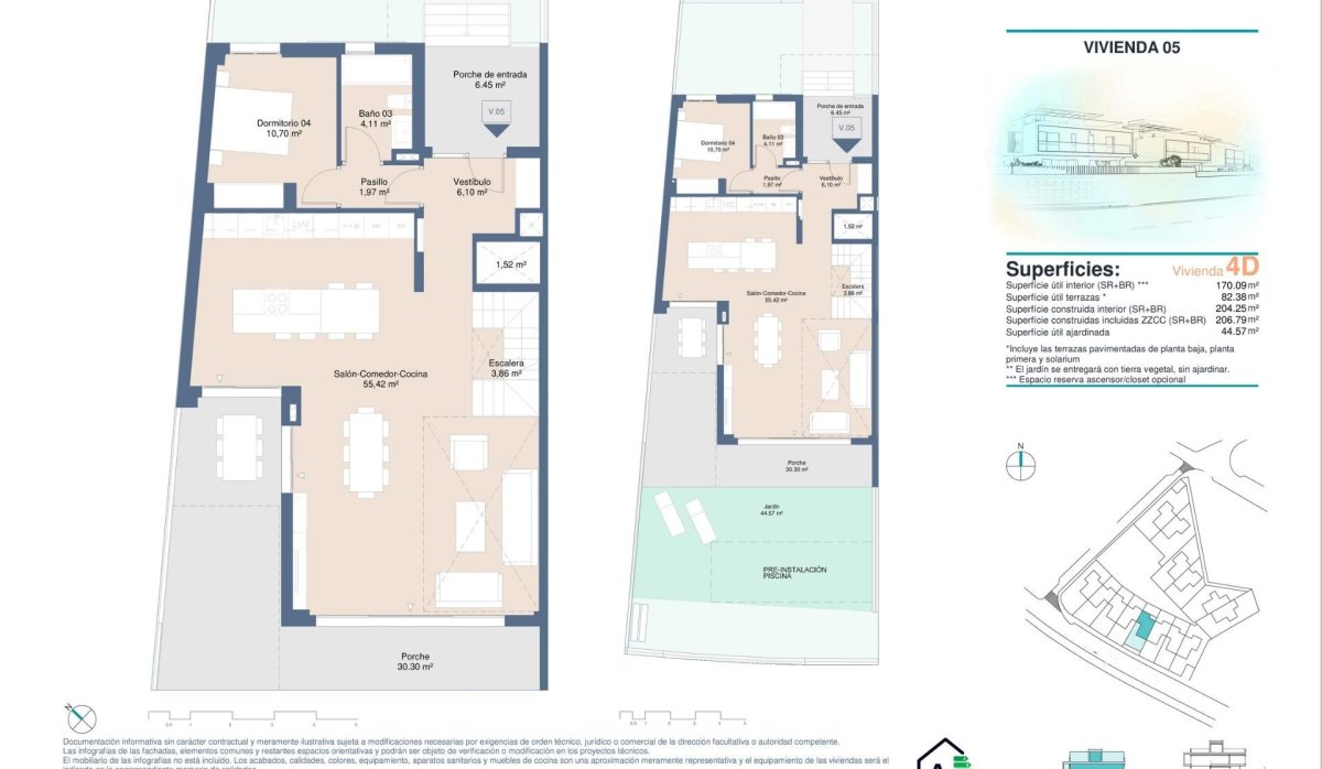 New Build - Townhouse - San Juan Alicante