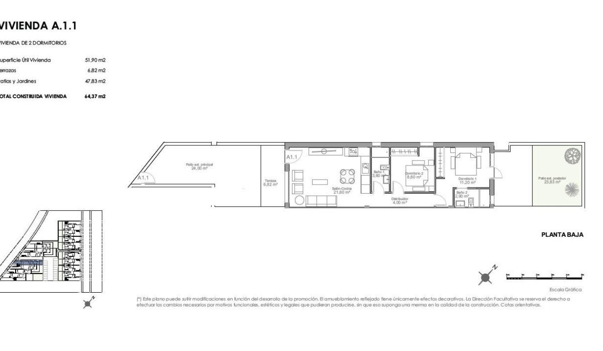 Nauja statyba - Bungalow - Puerto de Mazarron