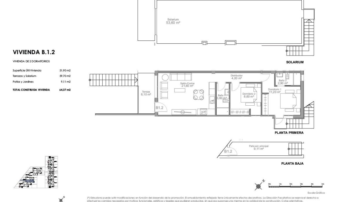 Obra nueva - Bungalow - Puerto de Mazarron