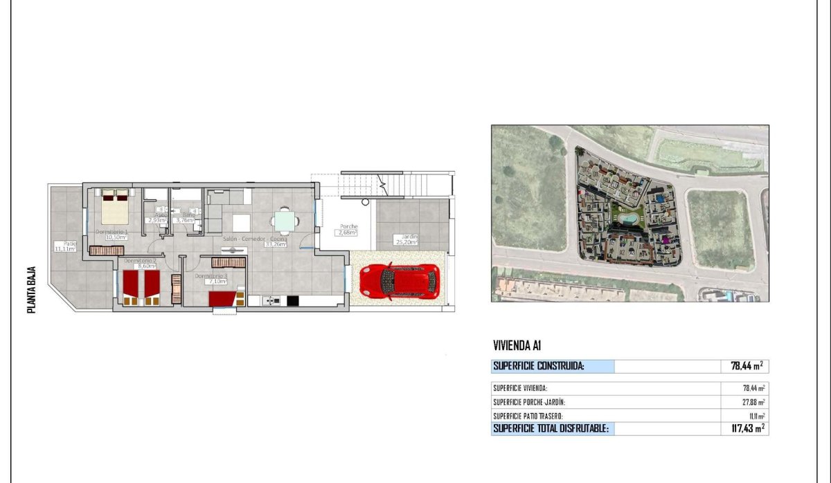 Obra nueva - Bungalow - Cox