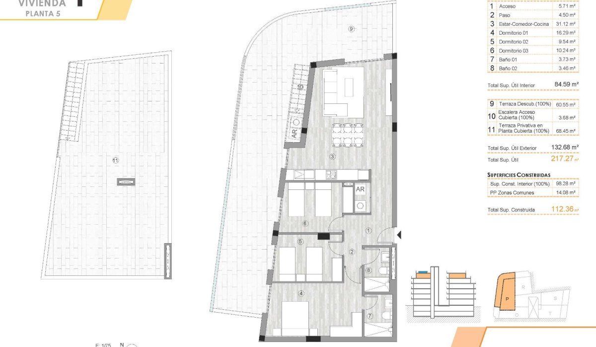 Obra nueva - Ático - Torrevieja