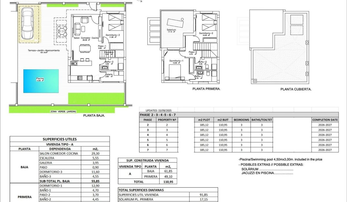 Obra nueva - Villa - Los Montesinos
