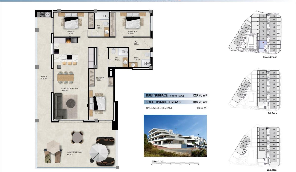 New Build - Apartment / flat - La Marina