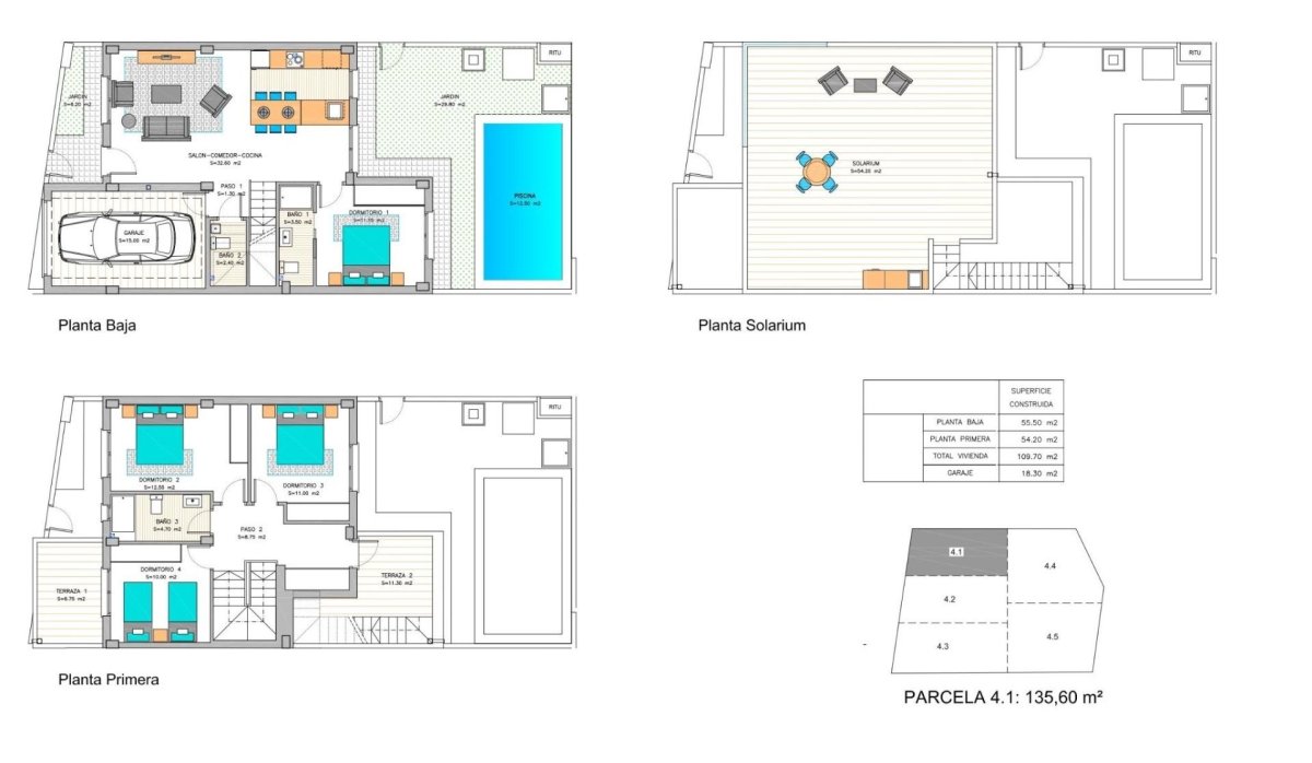 New Build - Townhouse - Los Belones - pueblo