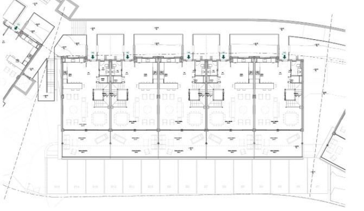 Nauja statyba - Dvibučių namas - 