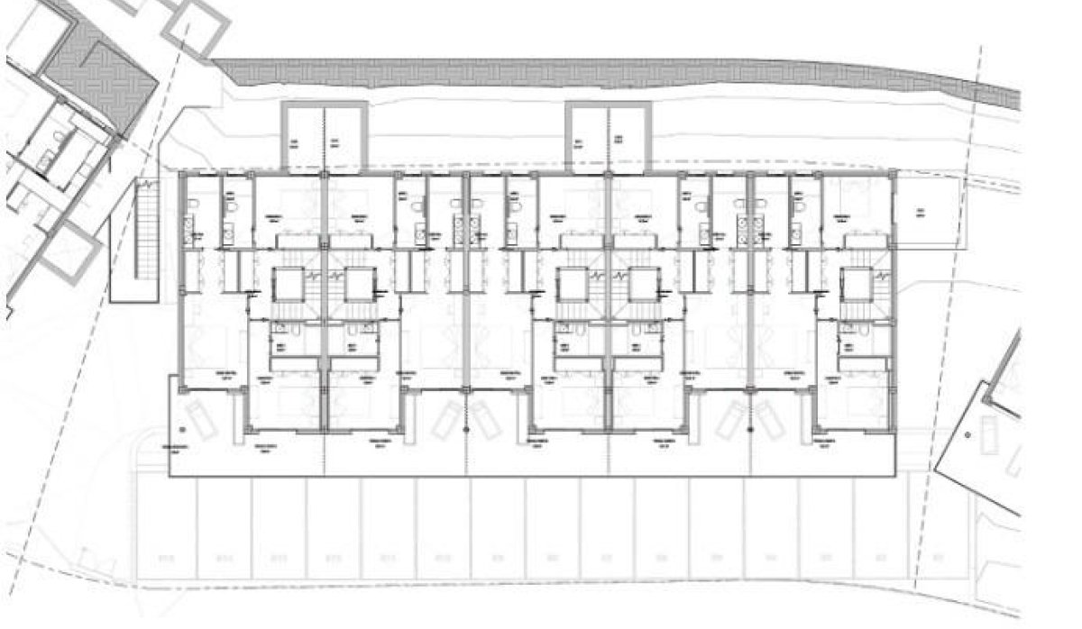 Nauja statyba - Dvibučių namas - 