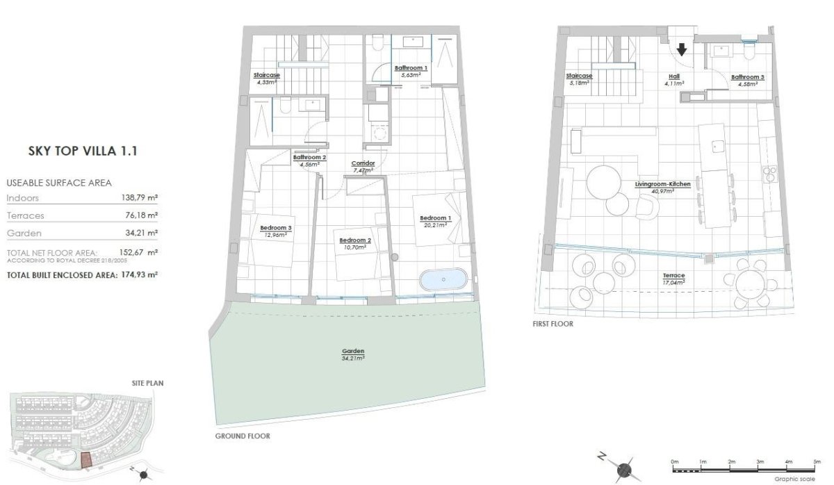 Nauja statyba - Dvibučių namas - 