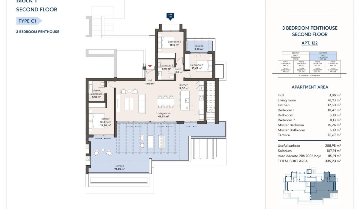 Nauja statyba - Penthausas - 