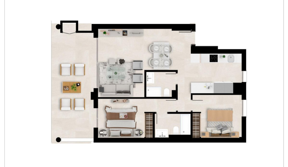 Obra nueva - Apartamento / piso - Mijas