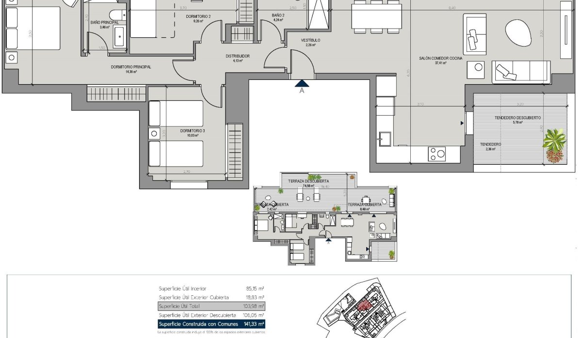 Nauja statyba - Penthausas - 