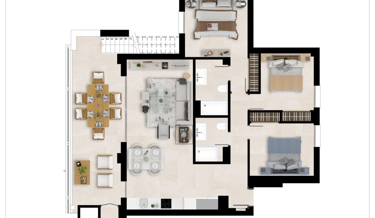 Rynek Pierwotny - Penthouse - Mijas