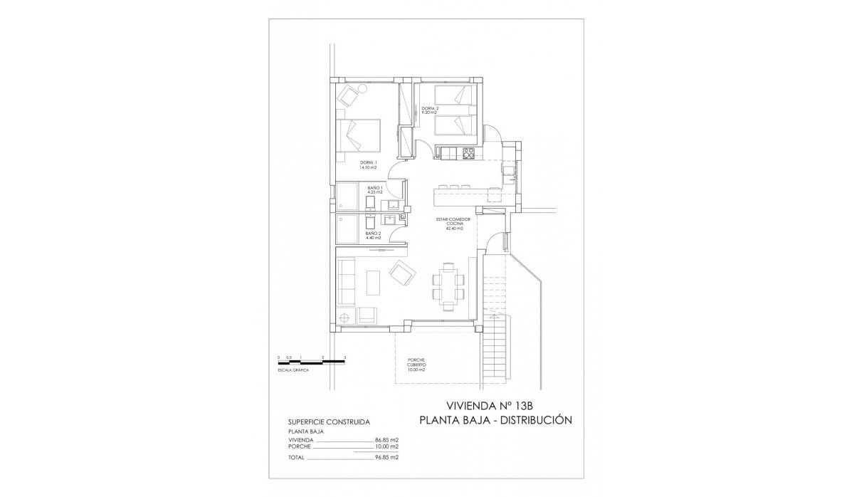 New Build - Bungalow - San Miguel de Salinas - VistaBella Golf