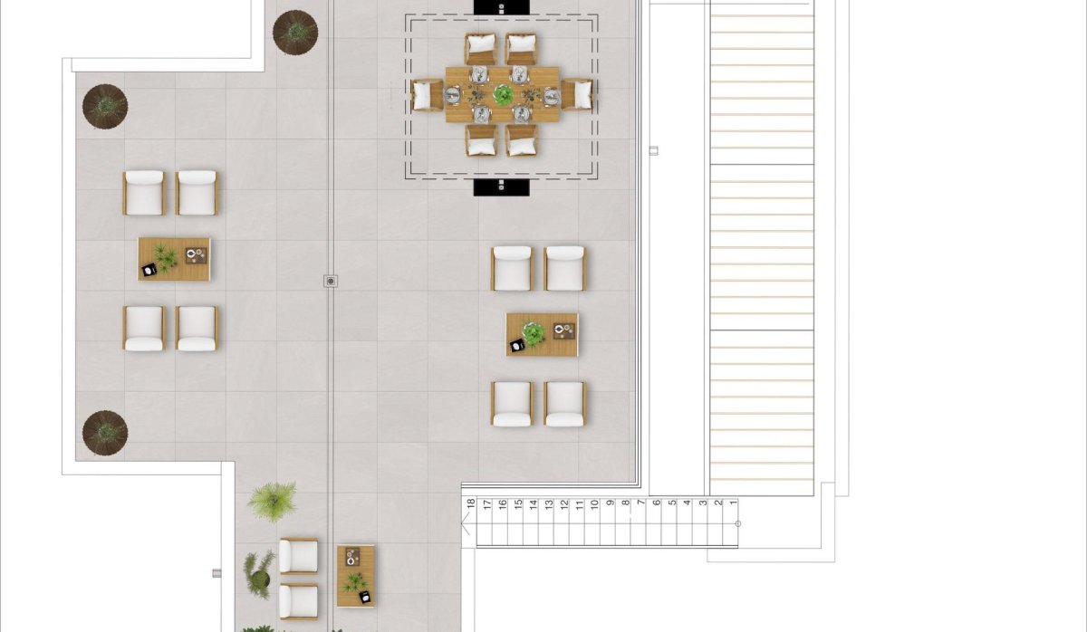 Nauja statyba - Penthausas - 