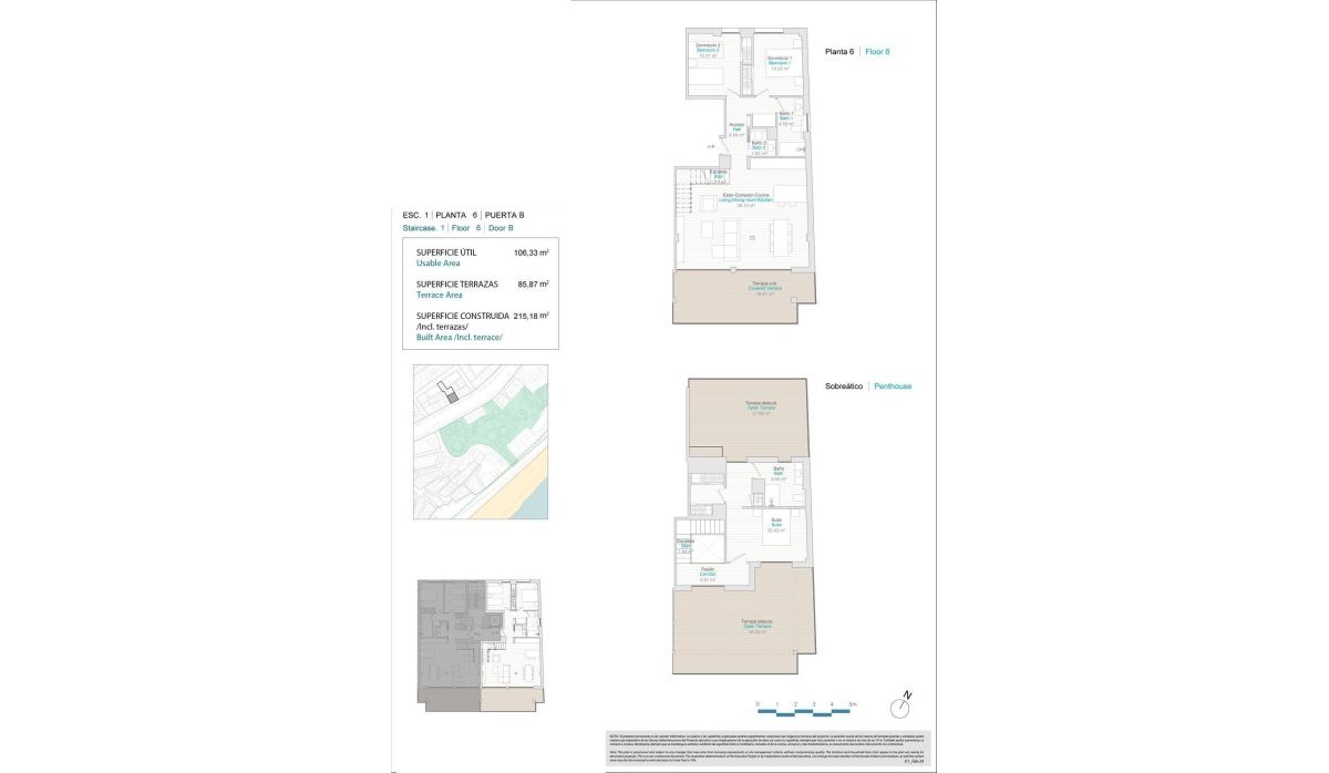 New Build - Penthouse - Villajoyosa - Pueblo