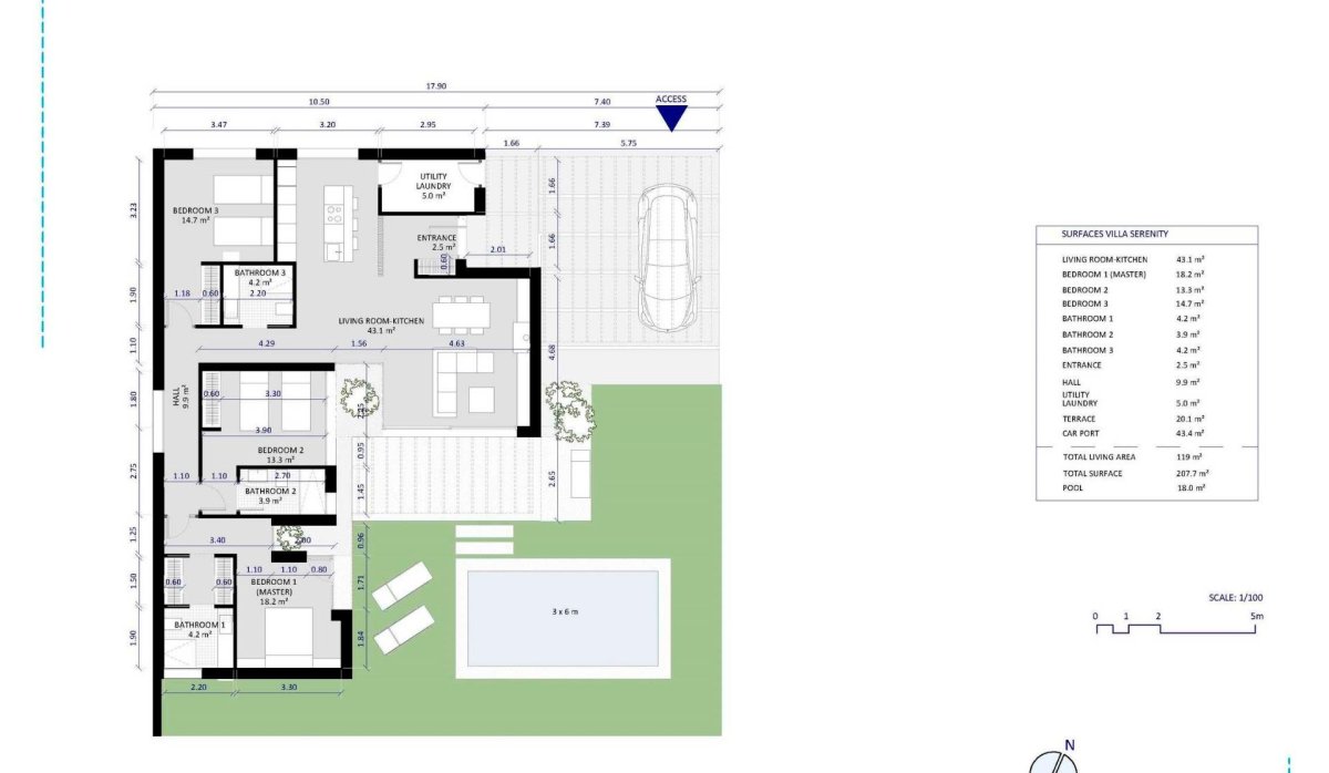 Obra nueva - Villa - Baños y Mendigo