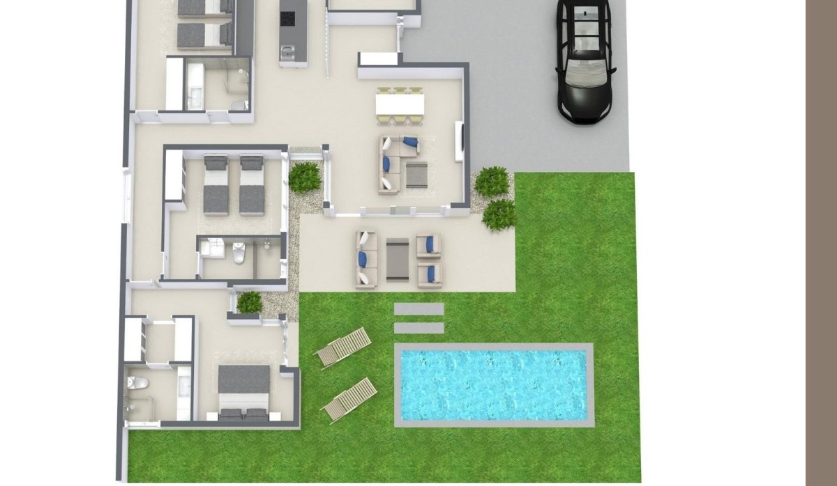 Obra nueva - Villa - Baños y Mendigo