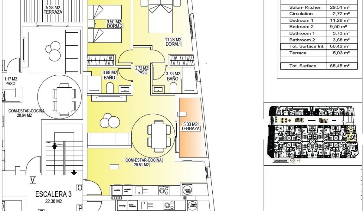 Nauja statyba - Penthausas - San Miguel de Salinas