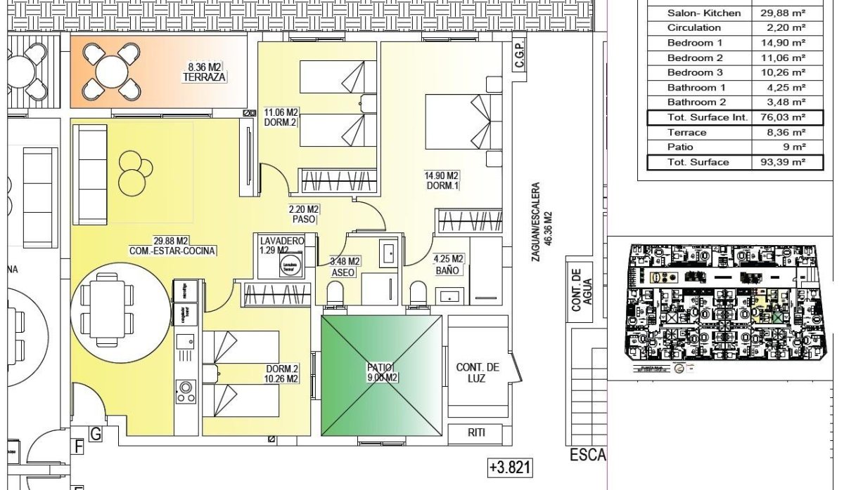 New Build - Apartment / flat - San Miguel de Salinas