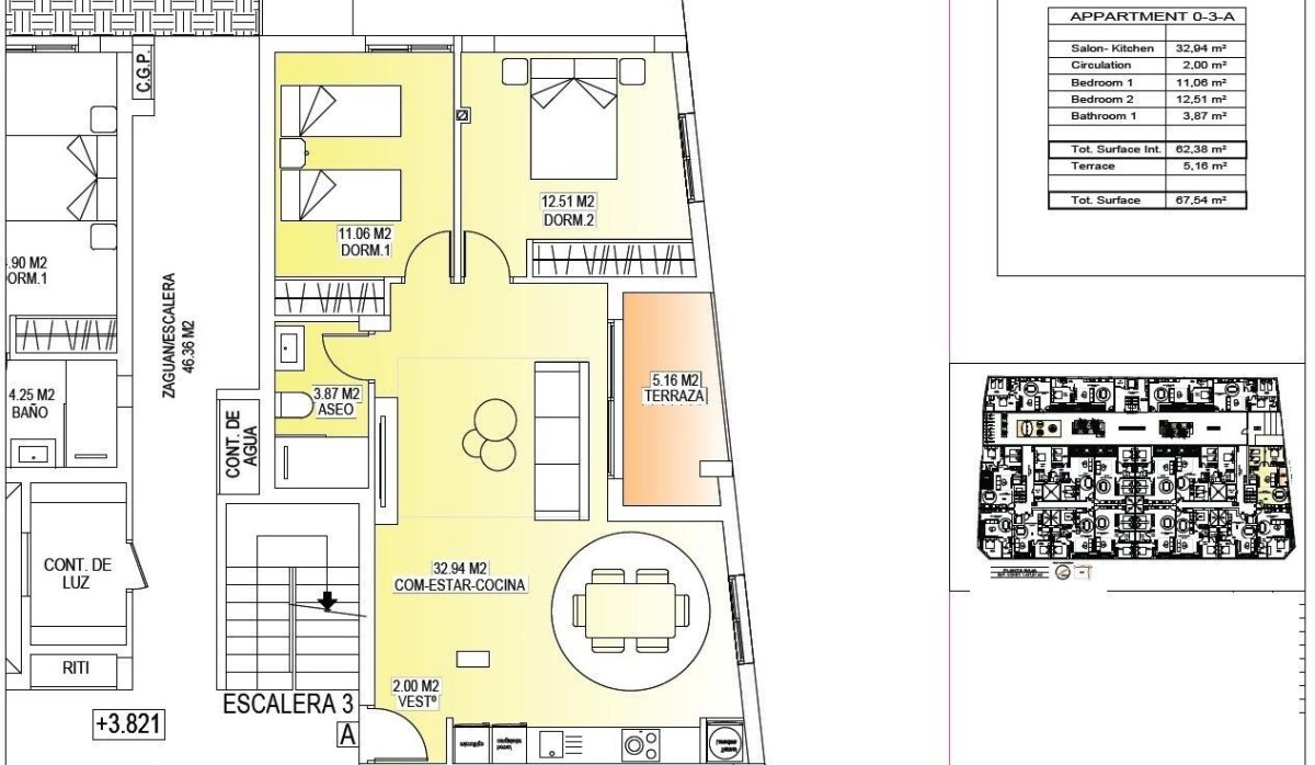 New Build - Apartment / flat - San Miguel de Salinas