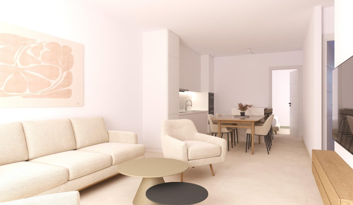 New Build - Apartment / flat - Torre Pacheco