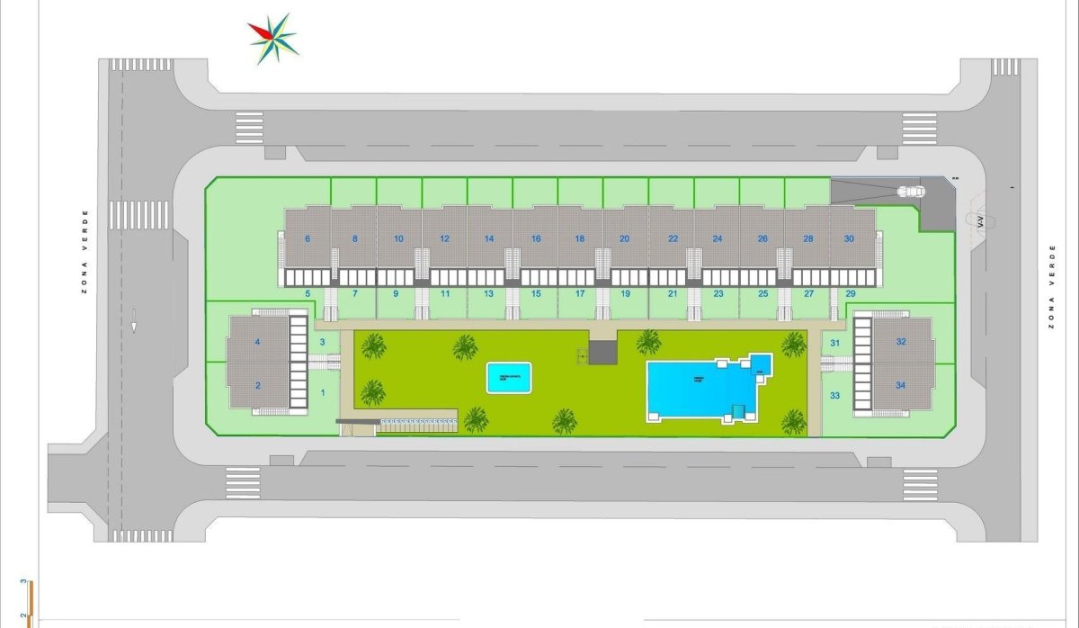 New Build - Bungalow - Pilar de La Horadada