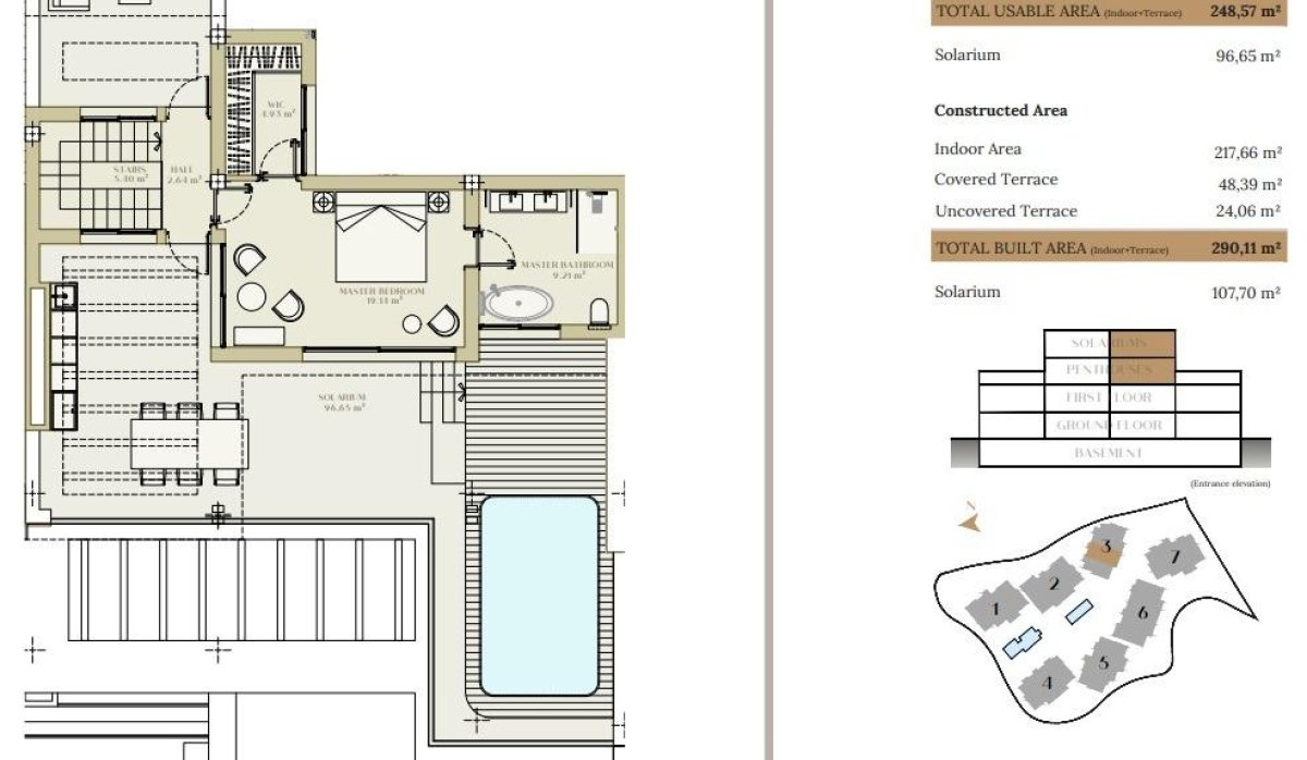 Nauja statyba - Penthausas - 