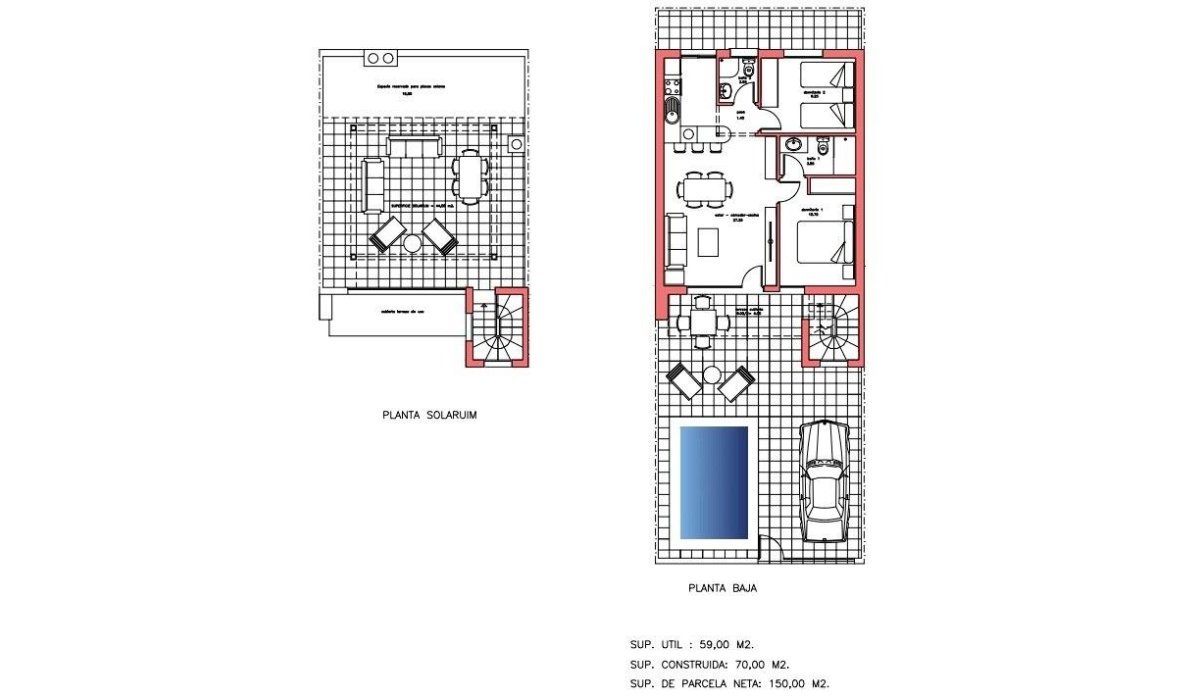 New Build - Townhouse - Fuente Álamo - La Pinilla